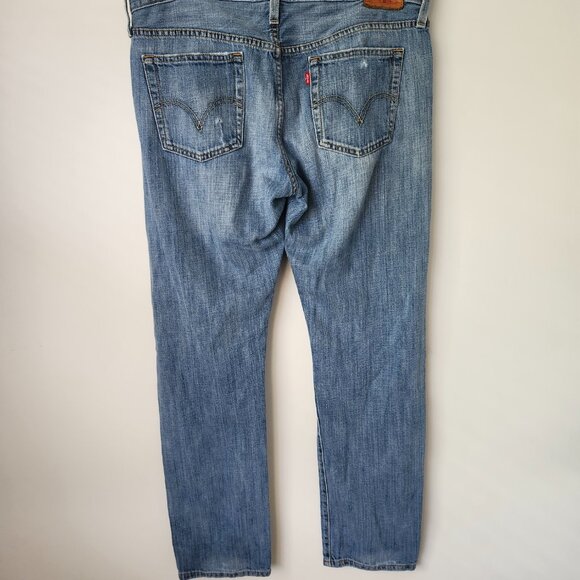 Levi’s 501 Light Blue Denim Jeans Women's 28 X 32 - Picture 3 of 5